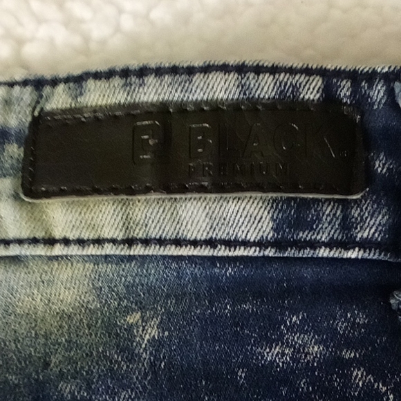 BLACK PREMIUM SIZE 28/30 STRETCH JEANS FOR MEN LIKE NEW! - Picture 5 of 8